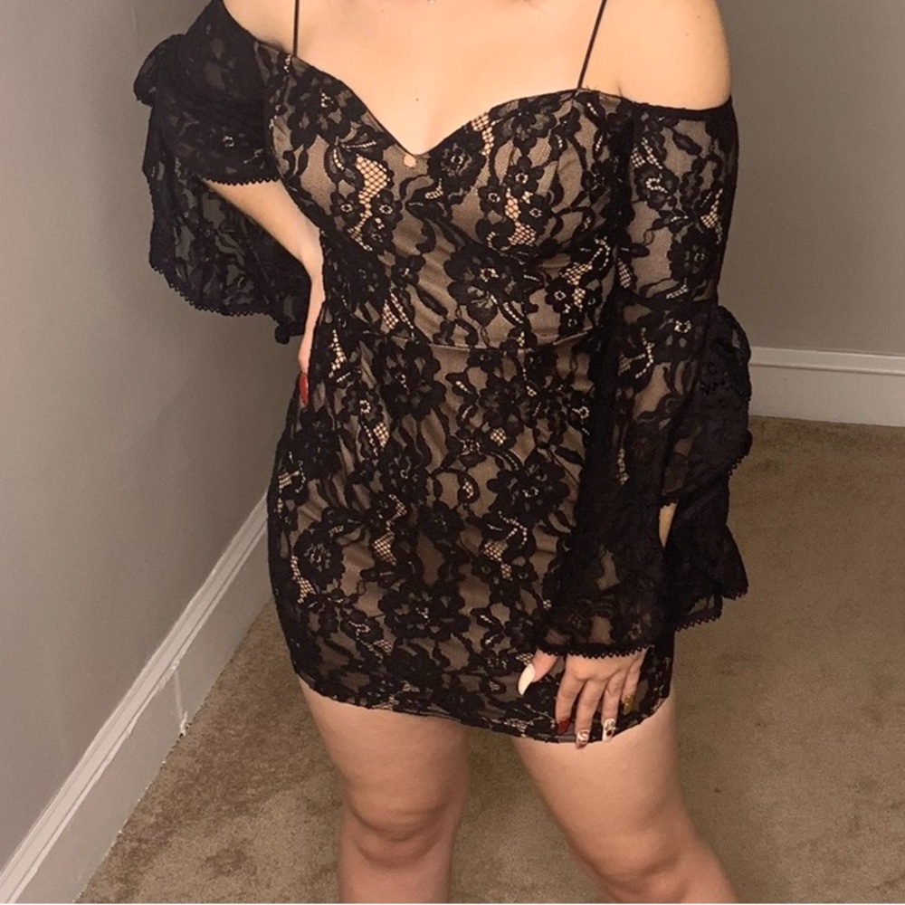 Black Lace Dress